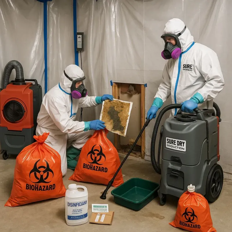 Contaminated Water Handling Protocols process in Gamewell, NC