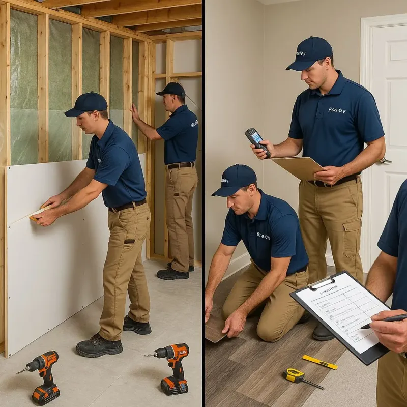 Repairs and Reconstruction process in Gamewell, NC